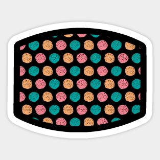 Rose - Classic Colorful Graphic Stripes Sticker